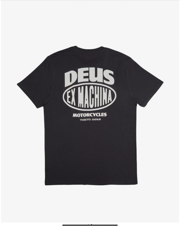 Футболка Deus Bellwether tee anthracite