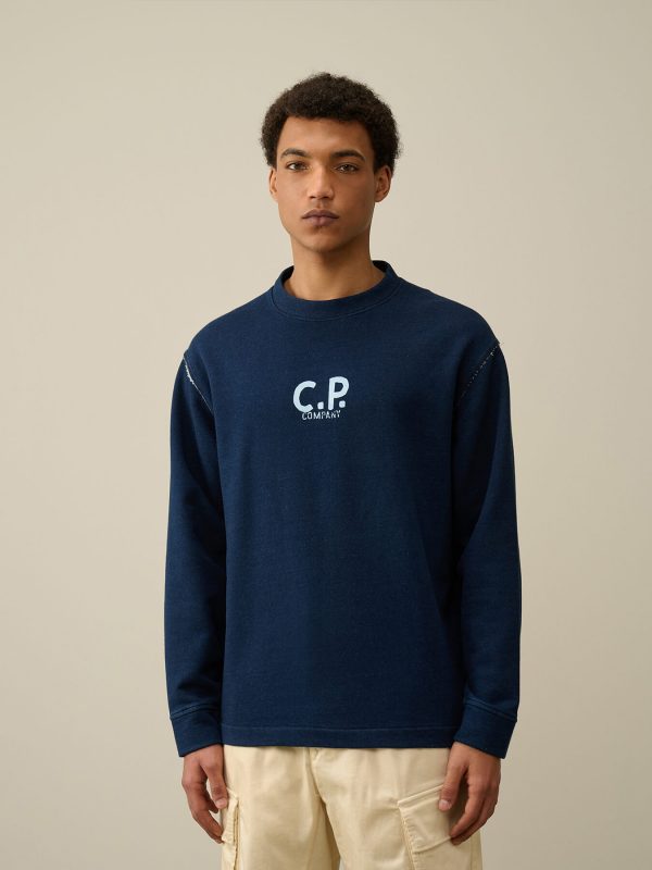 Світшот CP Company синій Sailor