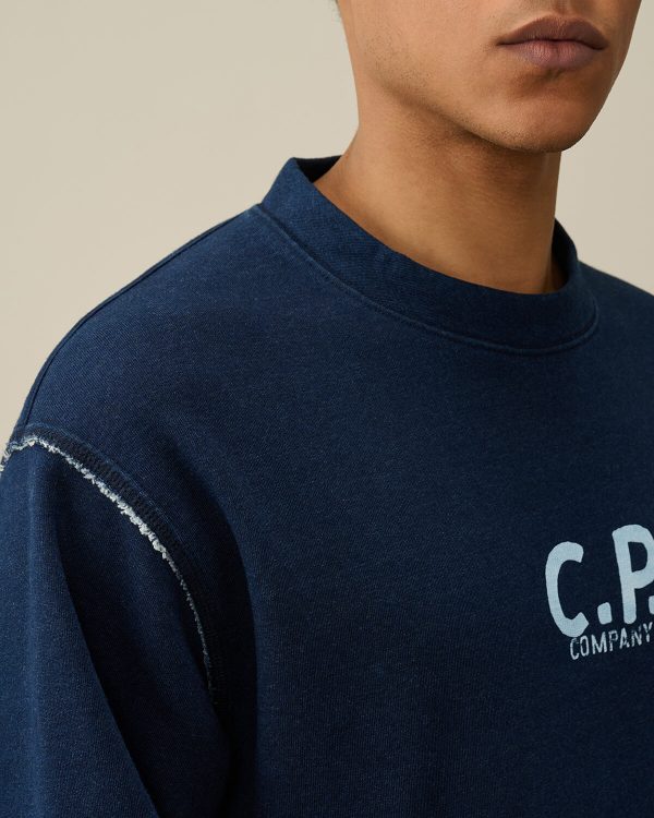 Світшот CP Company синій Sailor