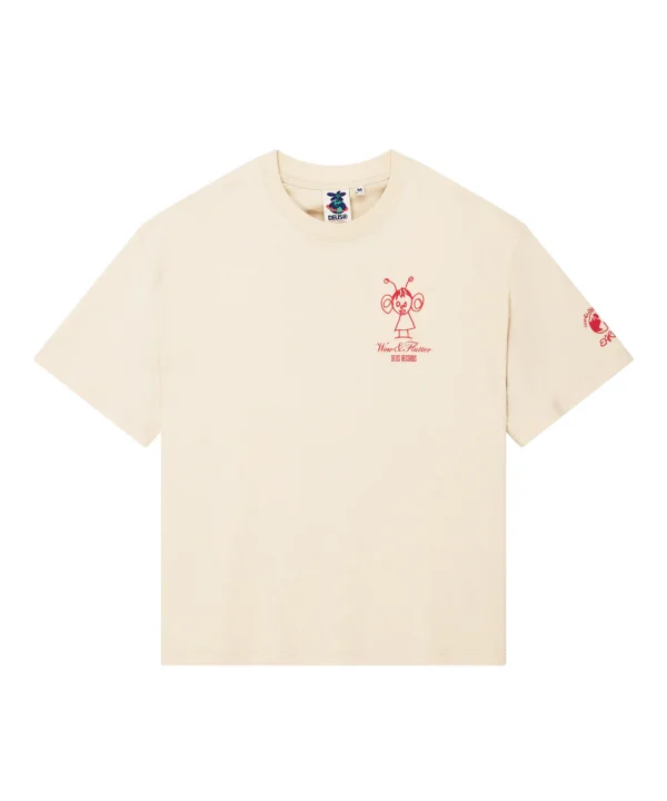 Футболка Deus Sensory Overload Tee Milky