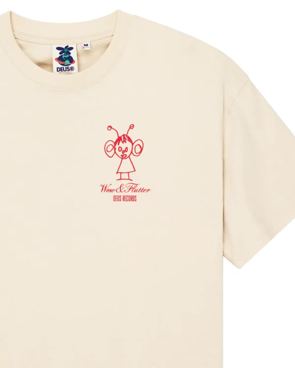 Футболка Deus Sensory Overload Tee Milky