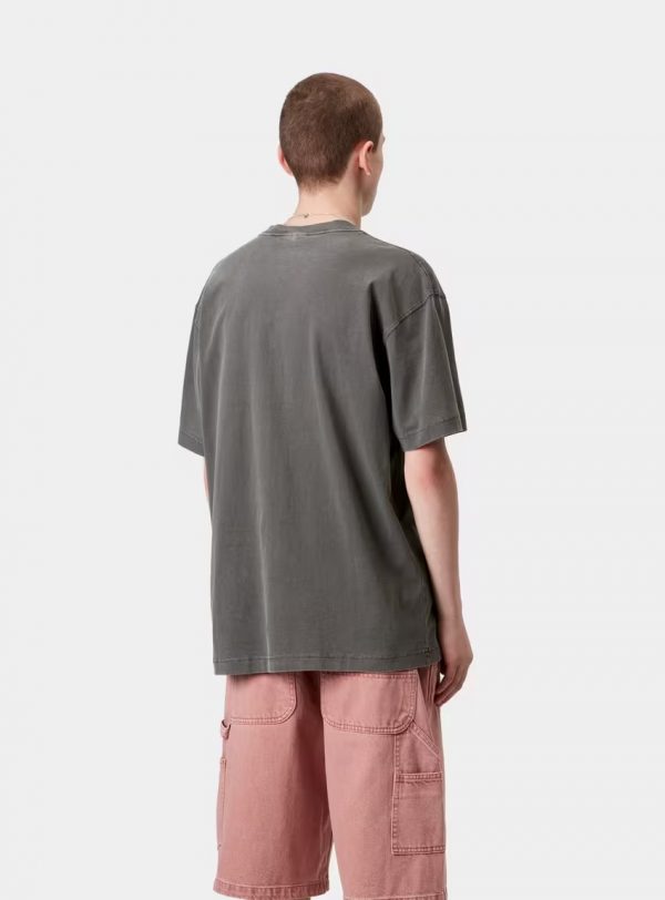 Футболка Carhartt сіра виварена