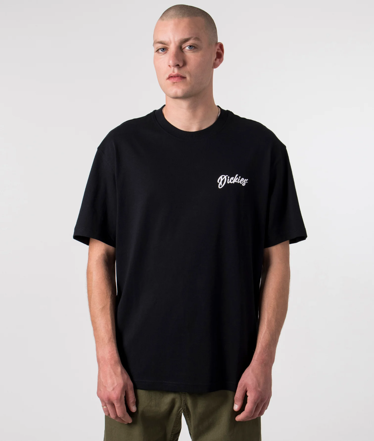Футболка Dickies чорна з принтом